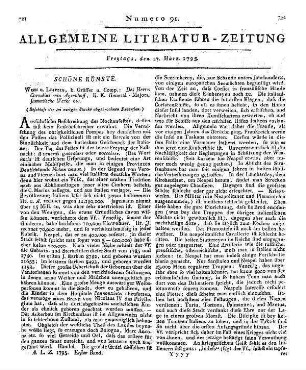Scherzhafte poetische Aufsätze, welche einzeln herausgekommen und zu einem Bändchen gesammlet sind. Halle: Hendel 1790