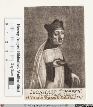 Bildnis Leonhard Oelhafen (von Schöllenbach)