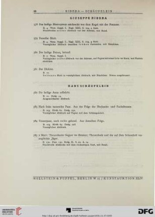 Hans Schäufelein (Nr. 582-585)