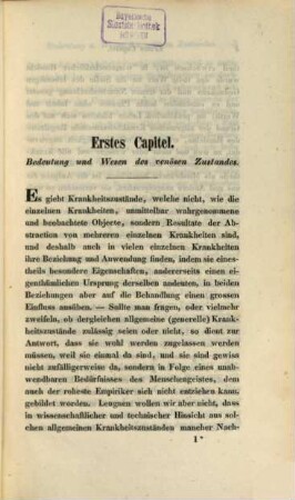 Das Venensystem in seinen Krankhaften Verhältnissen, 1
