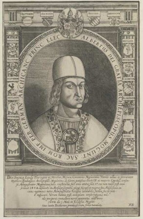 Bildnis des Albrecht III. von Mainz