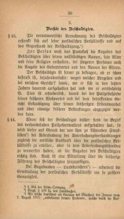 3. Verhör des Beschuldigten