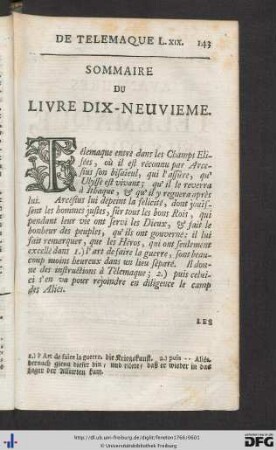 Livre Dix-Neuvieme