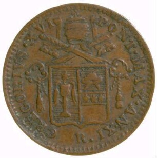 Münze, Quattrino, 1841