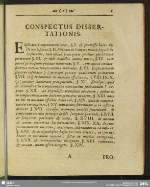 Conspectus Dissertationis