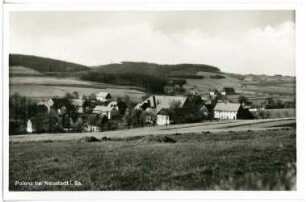 Polenz. Blick auf Polenz b. Neustadt