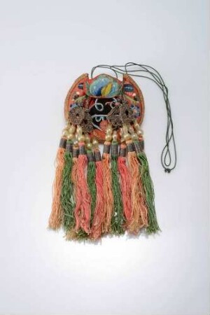 Brustschmuck,Täschchen für Mädchen, "Bakji hyang nyang norigae" 박쥐향낭노리개, Fledermaus Parfüm Anhänger