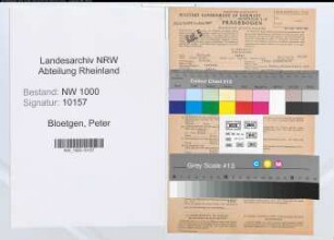 Entnazifizierung Peter Bloetgen, geb. 09.03.1906 (Kfz.Fahrer)