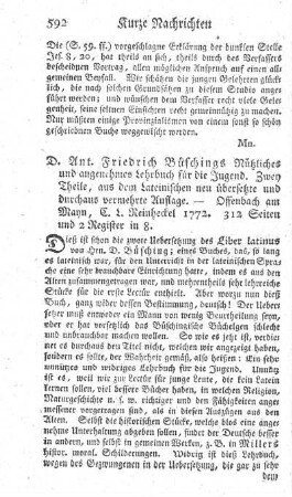 Nützliches und angenehmes Lehrbuch für die Jugend.