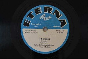 Il seraglio : Ouvertüre / W. A. Mozart