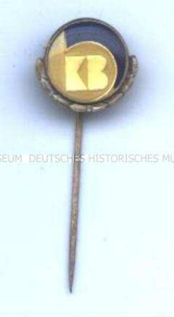 Ehrennadel des Kulturbundes der DDR für 25-jährige Mitgliedschaft