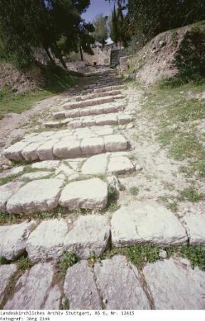 Israel: Antike Treppe