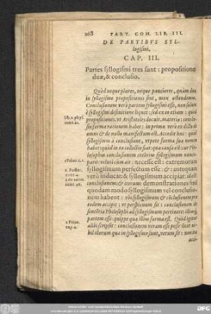 De Partibus Syllogismi. Cap. III.