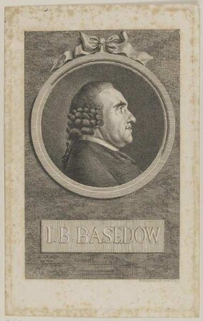 Bildnis des Johann Bernhard Basedow