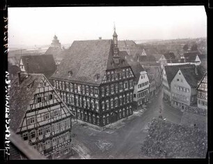 Rathaus nach der Restaurierung, Foto: Schuster 1934