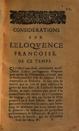 Oeuvres de François de la Mothe le Vayer, 4. (1669). - 258 S.