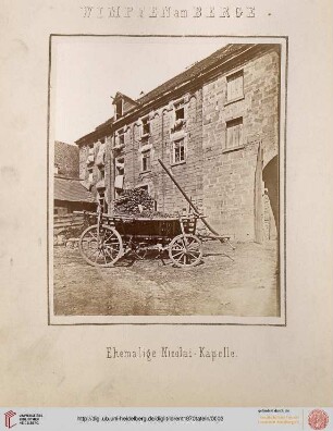 3. Wimpfen am Berge: Ehemalige Nicolai-Kapelle