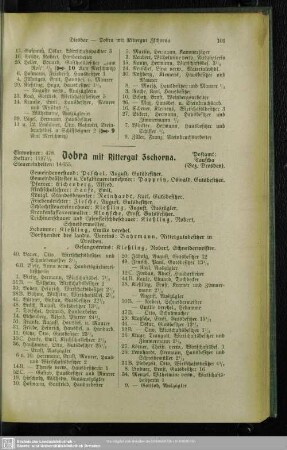 Dobra mit Rittergut Zschorna