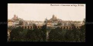 Panorama von Lausanne