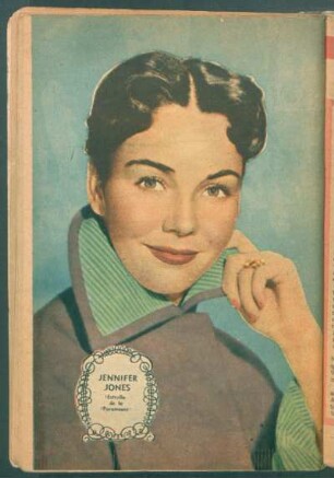Jennifer Jones (estrella de la Paramount) - [Retrato]