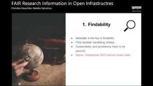 FAIR Research Information in Open Infrastructures