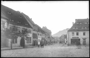 Freyburg. Blick in die Steinstraße