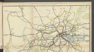 Tafel 5. Fahrplanmässiger Verkehr der Personenzüge in London.