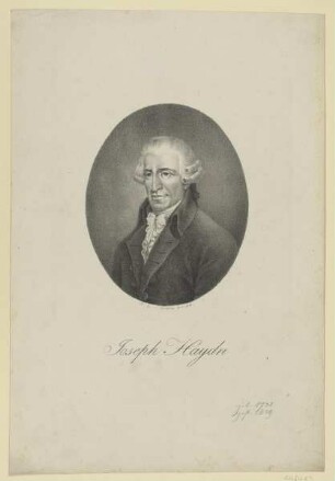 Bildnis des Joseph Haydn