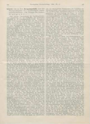 345-350 [Rezension] Schmidt, Karl, Die Apostelgeschichte, unter dem Hauptgesichtspunkte ihrer Glaubwürdigkeit kritisch-exegetisch bearbeitet. 1. Bd