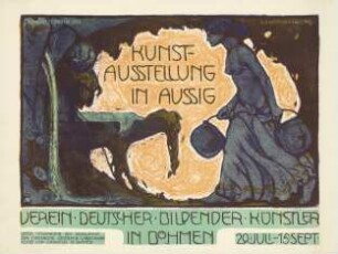 Kunst-Ausstellung in Aussig