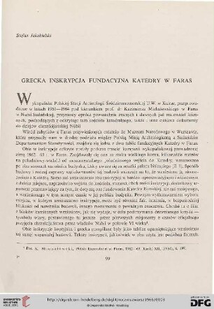 10: Grecka inskrypcja fundacyjna katedry w Faras