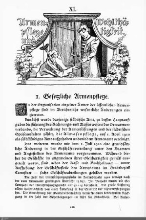 Armenpflege und Wohlthätigkeit.