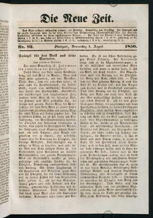 365-420, August 1850 (Nr. 92-105)