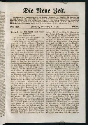 365-420, August 1850 (Nr. 92-105)