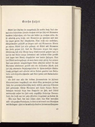 Große Fahrt
