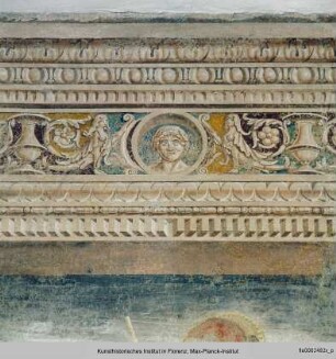 Der heilige Nazarius zu Pferde mit der heiligen Katharina und dem heiligen Rochus : Der Heilige Nazarius zu Pferde