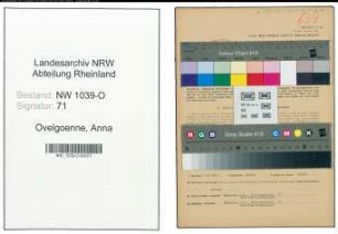 Entnazifizierung Anna Ovelgoenne , geb. 09.11.1903 (Angestellte)
