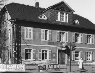 Mainkur, ehem. Zollstation; Frankfurt, Hanauer Landstraße 563