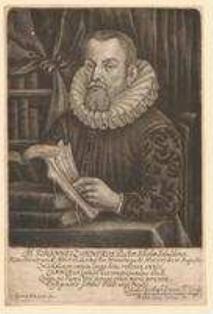 Johann Zunner, Rektor der Sebalder Schule; geb. 1. August 1571; gest. 27. August 1616