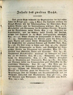 Geschichte des peloponnesischen Kriegs. 2