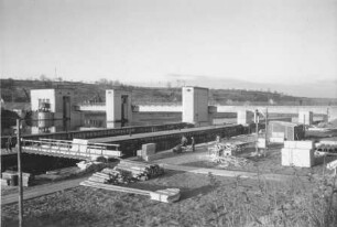 Schleuse, Wehr und Kraftwerk Aldingen