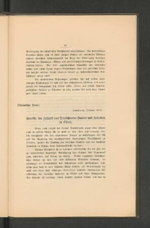 Ostasiatischer Verein.