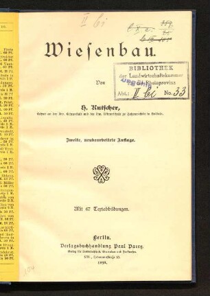 Wiesenbau