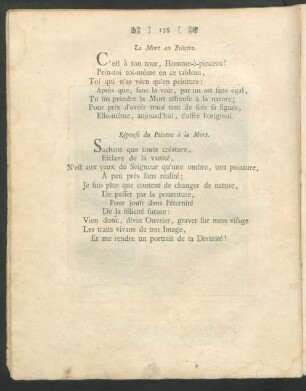 La Mort au Peintre = Der Tod zum Maler
