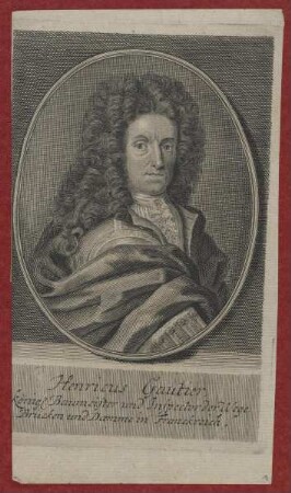 Bildnis des Henricus Gautier