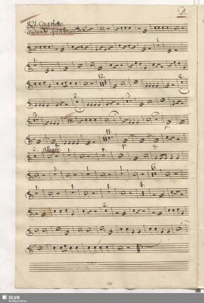 821. Quartetto: Amor è un nume bello / Guglielmi, P. A.