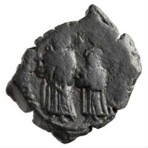 Münze, Follis, 612 / 613