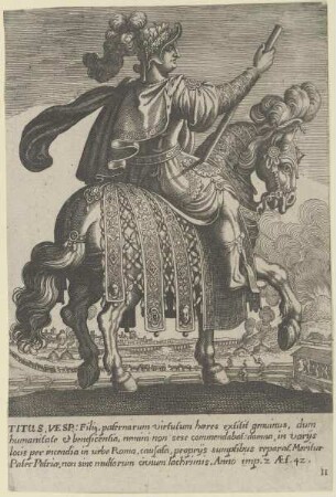 Bildnis des Titus Vesp.