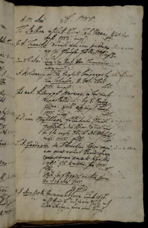 Aus der Flüggischen (?) auction, Hannover d. 26 Maii 1755. - Auf gnädigen Befehl sind beygelegt.