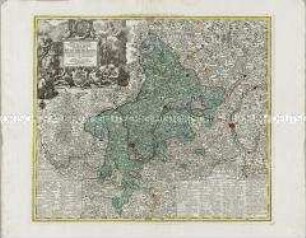 Nova Et Accuratior Repraesentatio Geographica Sacr. Rom. Imperii Episcopatus Würceburgensis